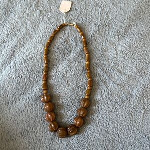 Handmade stone necklace!